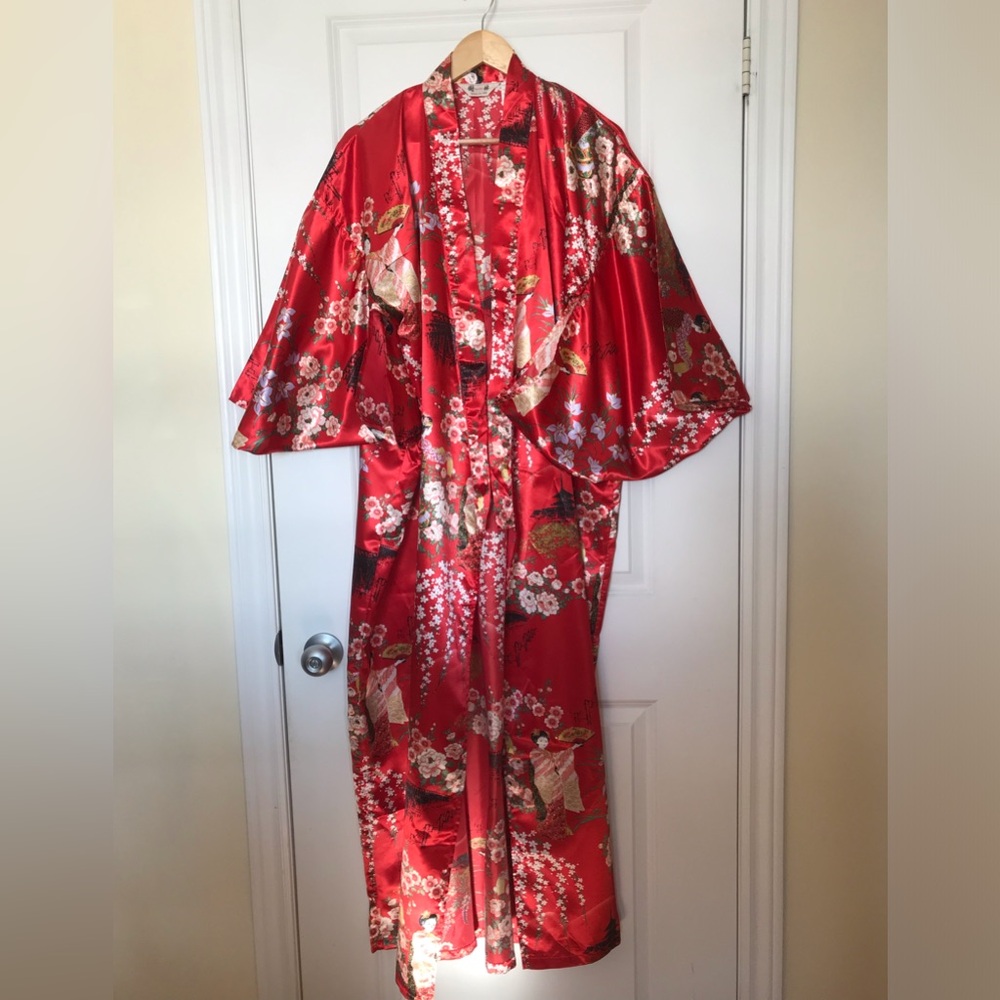 Japanese Traditional Kimono with Obi